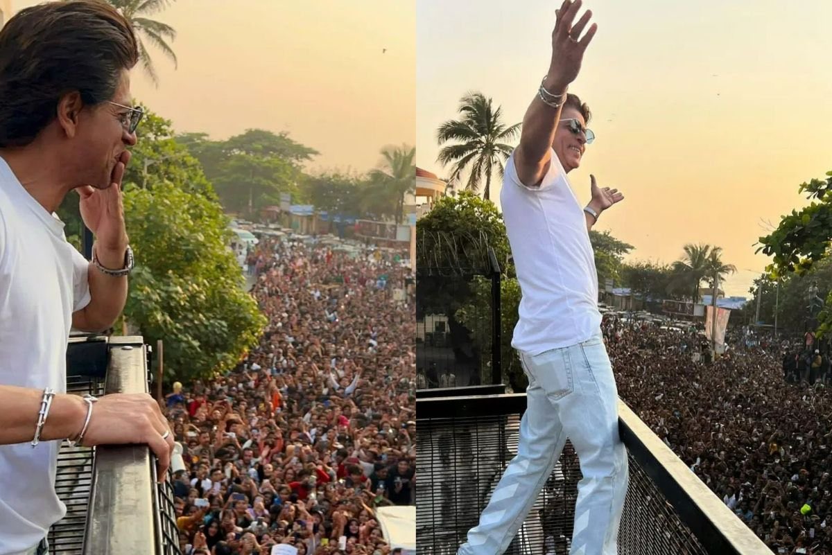 itsAbhixhek's tweet photo. no hate to ranbir or anyone else
but no one would be able to gather this much crowd unless its salman and srk https://t.co/AcvHyGjpVw