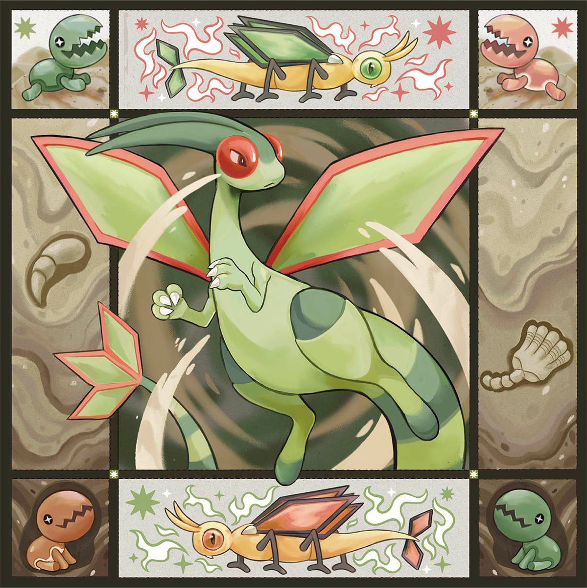 MiiauziiArt's tweet photo. we got any Flygon enjoyers? https://t.co/63QkvRy3Dw