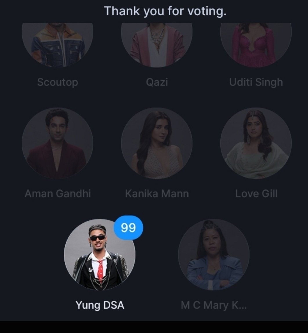 thereal_rioboy's tweet photo. Our Bhau Yung is nominated this week.

Please vote for him

#YungDSA #BiggBoss20 https://t.co/jRH743vGmk