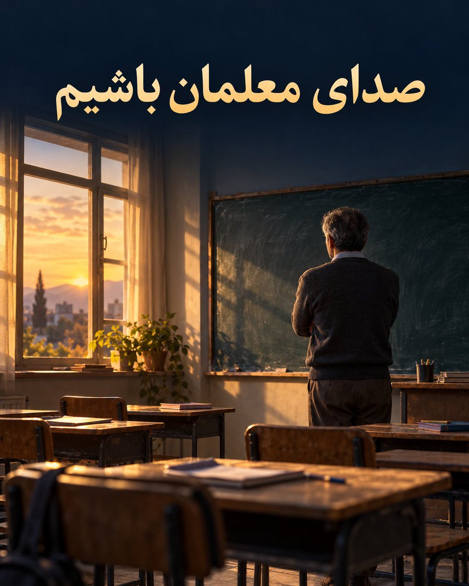 Mousavi__ir's tweet photo. بسم‌الله الرحمن الرحیم

جناب آقای دکتر مسعود پزشکیان
رئیس‌جمهور محترم جمهوری اسلامی ایران

با سلام و دعای خیر،

این نامه را درباره معلمانی می‌نویسم که سال‌های عمر خود را پای درس و تربیت فرزندان ایران گذاشته‌اند و امروز، بنا بر گزارش‌های منتشرشده، برخی از آنان با اندوه از کلاس درس کناره می‌گیرند. برای معلمی که شاگردانش را دوست دارد، استعفا یک تصمیم ساده اداری نیست؛ گاه آخرین سخن کسی است که مدت‌ها صدایش شنیده نشده است.

رسول خدا صلی‌الله‌علیه‌وآله‌وسلم فرموده‌اند: «إِنَّ اللَّهَ وَمَلَائِكَتَهُ ... لَيُصَلُّونَ عَلَى مُعَلِّمِ النَّاسِ الْخَيْرَ»؛ خداوند و فرشتگانش بر کسی که خیر را به مردم می‌آموزد، درود می‌فرستند.  شأن معلم در کلام پیامبر چنین بلند است؛ سزاوار نیست که در زندگی روزمره، زیر فشار معیشت، فرسودگی و نگرانی از بیان مطالبه‌اش تنها بماند.

آقای رئیس‌جمهور، خواهشمندم شخصاً دستور دهید صدای معلمانی که استعفا داده‌اند یا در آستانه کناره‌گیری‌اند، شنیده شود. وزارت آموزش و پرورش باید روشن کند چند معلم، در کدام مناطق و به چه دلایلی از خدمت فاصله گرفته‌اند؛ سپس با حضور نمایندگان واقعی فرهنگیان، برای معیشت، امنیت شغلی و کاهش بار اداری آنان تصمیمی قابل اجرا بگیرد. همچنین هر گزارش درباره برخورد با مطالبه‌گری صنفی باید با رعایت حقوق قانونی افراد، بی‌طرفانه بررسی شود.

از جنابعالی انتظار دارم نتیجه این رسیدگی و زمان اجرای تصمیم‌ها را به مردم اعلام کنید. معلم نباید برای رساندن صدای خود، ناچار به خداحافظی با کلاس شود. اگر چراغ کلاس به دست معلم روشن است، پاسداری از حرمت و آرامش او وظیفه دولت است.

با احترام
سرباز گمنام وطن

@drpezeshkian 
@ir_aref