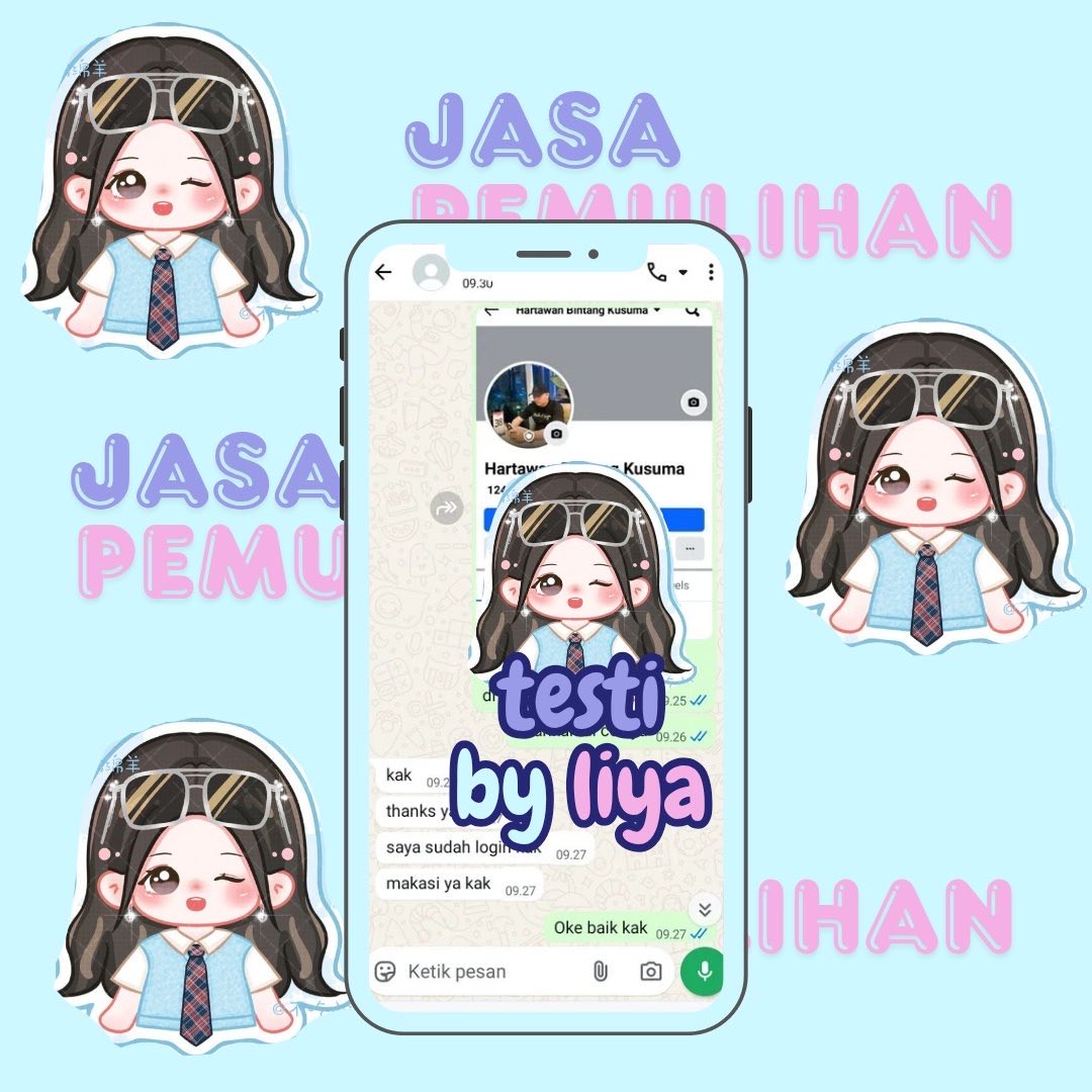 Lua_Blanco210's tweet photo. JASA PEMULIHAN AKUN / HAPUS AKUN SOSMED RESMI

🌸 JASA LACAK LOKASI
🌸 PULIHKAN CHAT WA LAMA
🌸 SADAP WA/IG
🌸 LACAK HP HILANG BY NO HP / IMEI
🌸 JASA UNSUS AKUN/UNSUSPEND
🌸 JASA HACK/BALIKIN AKUN EMAIL,IG,WA,TWITER/X, FB,TIKTOK,LINE

FAST PROSES &amp; ORDER WA DI BIO
#zonauang https://t.co/FVsXrzSukH