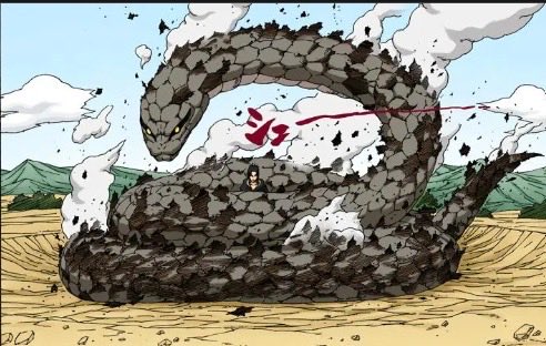 learsigains's tweet photo. Nah, I wouldn't call a fight that Sasuke dominated from start to finish a draw. It was his arrogance that caused him to let his guard down at the end.

Sasuke didn't run out of chakra—he could still use Chidori Nagashi; he was just in pain, basically because he had inflicted internal damage on himself.

It’s not a *deus ex machina*. Sasuke had already mentioned having an escape plan back at the minefield.
Suigetsu’s instant reaction shows that this was an escape strategy Hebi had planned in advance.

Kishimoto employed an ELLIPSIS to build suspense and titled the next chapter "The Death of Sasuke" to hook the audience. In the end, the fight concludes just as it began: with Sasuke using a snake to absorb the impact of an explosion.