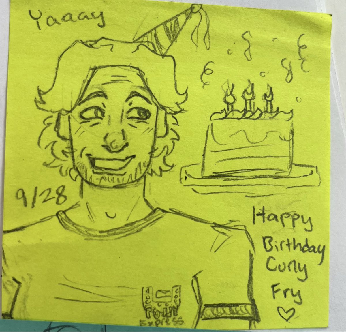 CRZYCENTIPEDE's tweet photo. MORE HAPPY BIRTHDAY FOR BABY CURLY FRY!! Look at his happy and joyous and innocent he is 

And then Jimmy

 #mouthwashing #jimcurly #mouthwashingcurly https://t.co/Yc7b5IWcBg