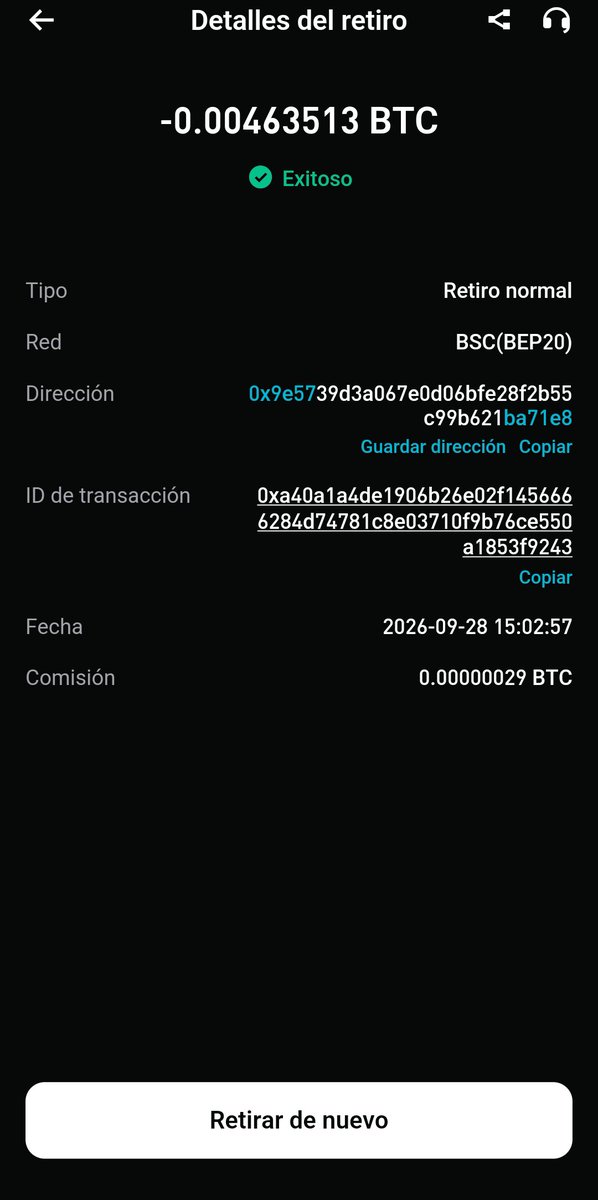 arenas2's tweet photo. El día de hoy Logré retirar parte de mis fondos de #Bitget por la red de #BTC de manera segura y exitosa esto es muestra de que son una empresa seria y responsable y que no se trata de otro #FXT https://t.co/RIApspa0Ik