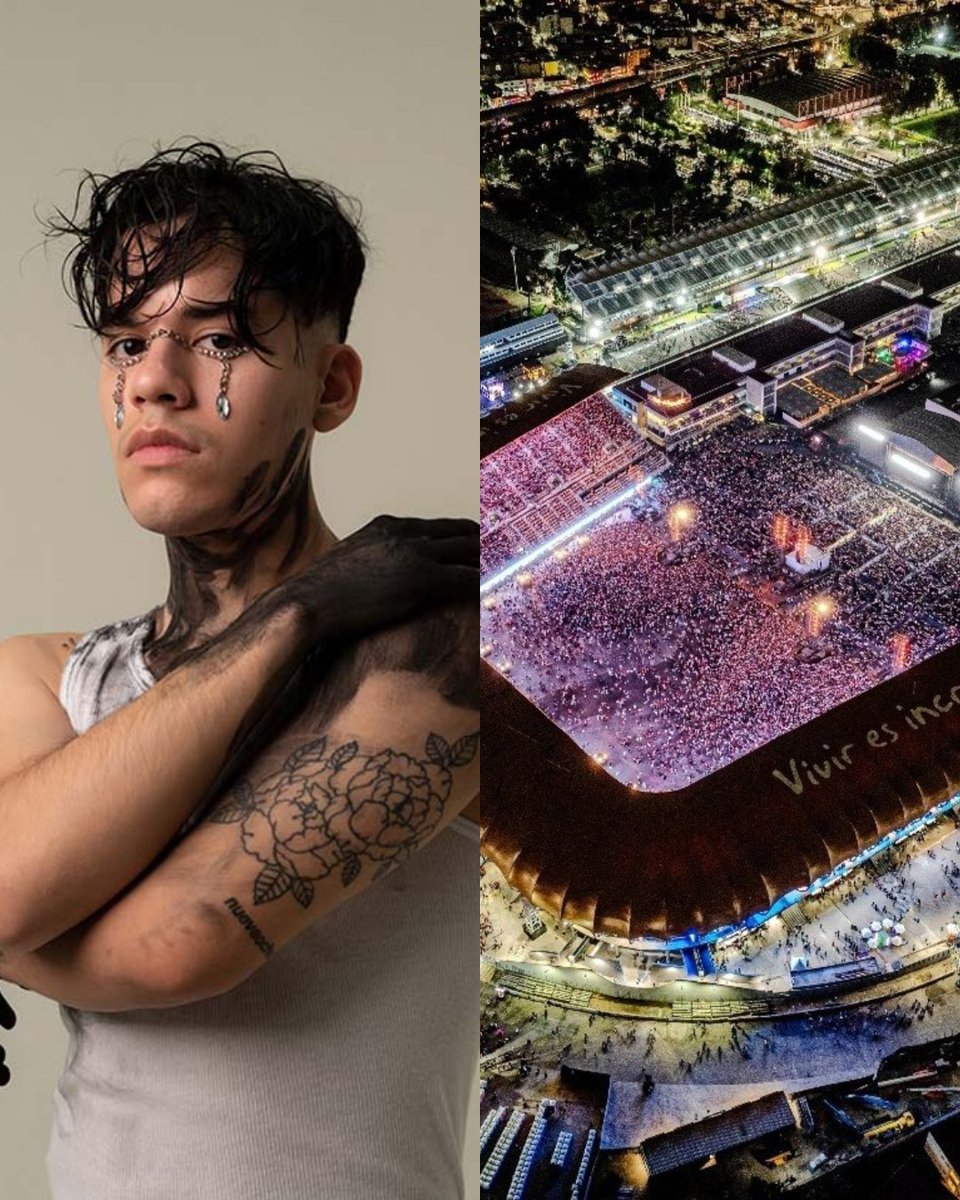 Rock360Mx's tweet photo. NSQK es otro de esos talentos jóvenes mexicanos que con una todavía corta carrera, es un fenómeno y está listo para llenar el Estadio GNP, algo que a muchos les costó decadas poder lograr. https://t.co/tIUgBYFgC5
