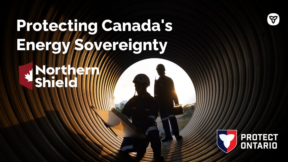 erniehardeman's tweet photo. Canadian sovereignty starts with energy sovereignty.
Ontario and Alberta are working together to build a new energy corridor from Hardisty to Sarnia, strengthening domestic supply chains and reducing reliance on foreign markets.
Canada is building its own energy future. https://t.co/Gk69bPnoWs