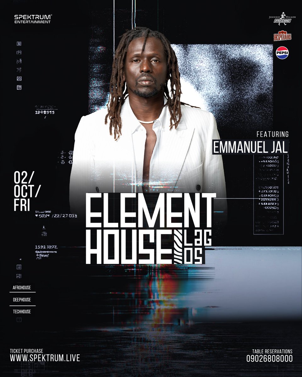 spektrumng's tweet photo. Four sleeps.
Then the lights go down, the speakers come alive and the dancefloor becomes ours again.
October 2nd.
#ElementHouse awaits. πͺ©
ποΈ Friday October 2nd
π Queens Park
ποΈ https://t.co/Ppdgj2ipAY
#AfroHouse
#DeepHouse
#TechHouse https://t.co/0Iq5Xw4CSZ