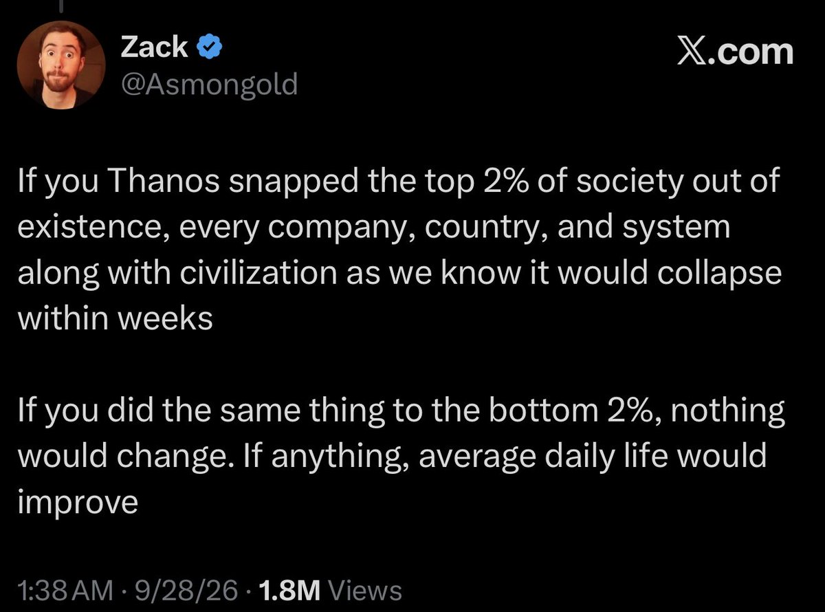 kangminlee's tweet photo. Elon Musk making Teslas is not the reason why shampoo and deodorant are behind plexiglass at Walgreens

The bottom 2% makes our lives infinitely more miserable than the top 2% https://t.co/HfgxBl2lkf