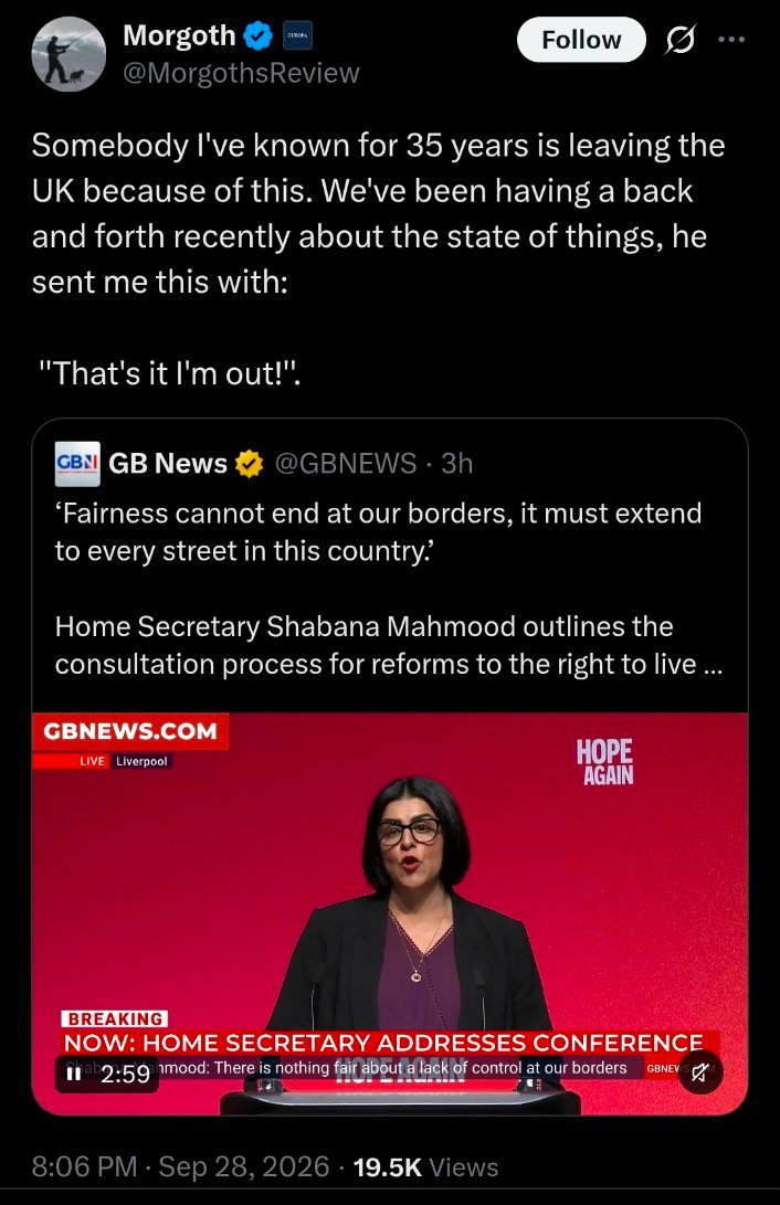 TinfoilWyvern's tweet photo. Remember time when this guy spent 9 months campaigning for the very govt doing this to have the GOAT majority in British history?

No ofcs not cos he memory holed it &amp; just started demoralising the minute his "competent" hero Starmer got in.

All roads lead to demoralisation. https://t.co/v7XchEMi7X