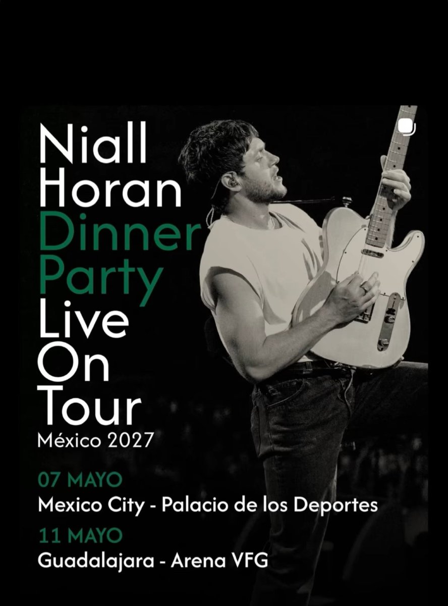 niallontours's tweet photo. MÉXICO, Dinner Party Live On Tour! 🇲🇽 https://t.co/nwdeYarF0x
