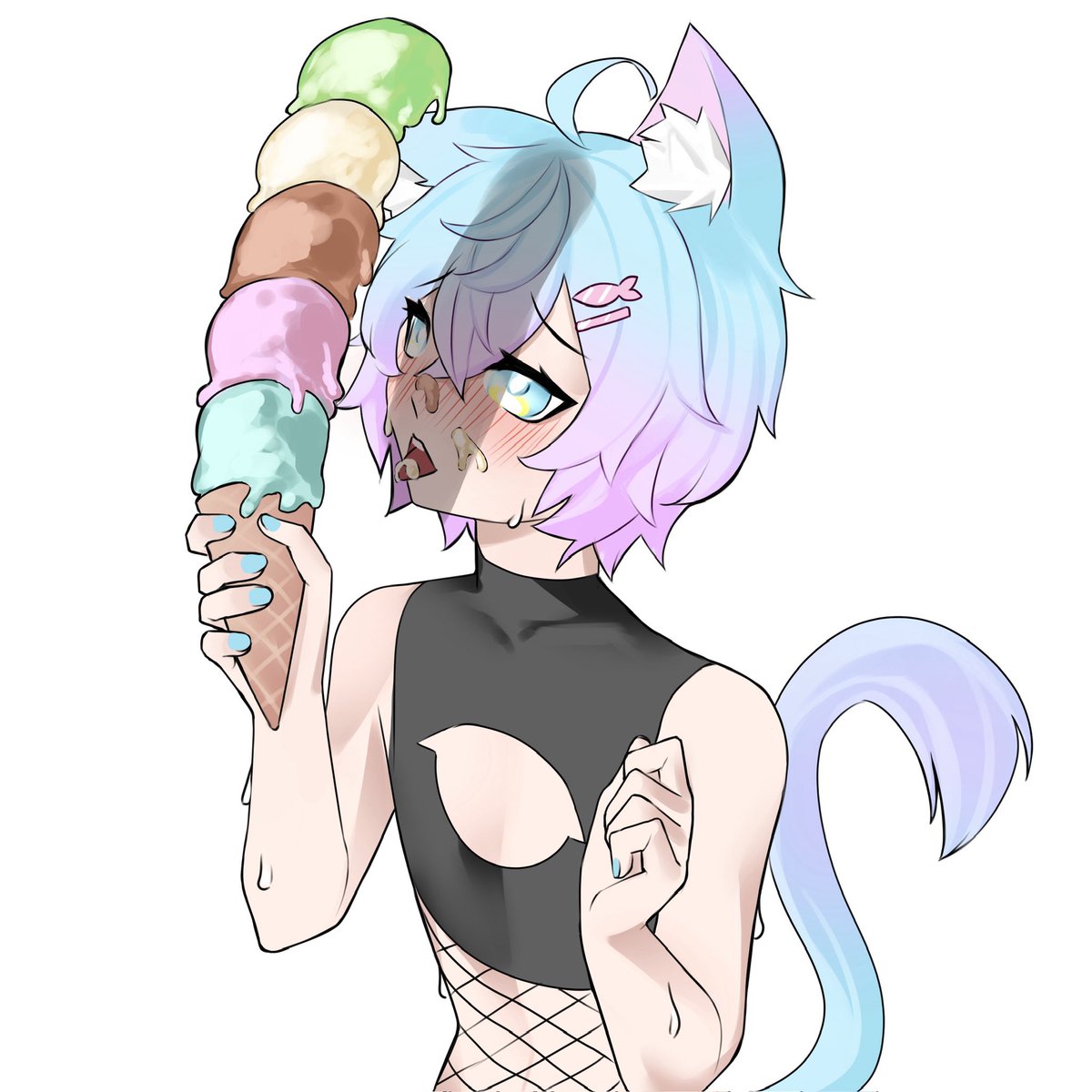 LineChu's tweet photo. God, I love ice cream 🍨 https://t.co/RCmcCzCykM