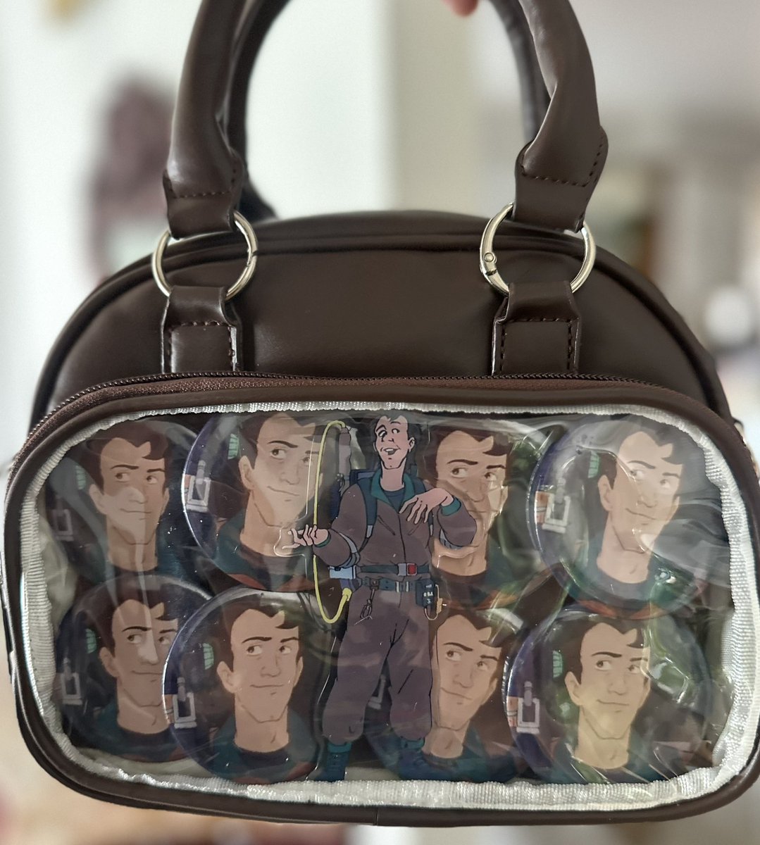 murrayjowls's tweet photo. Venkman ita bag project !! 🤎👻

#therealghostbusters https://t.co/8sO6WqxnE0