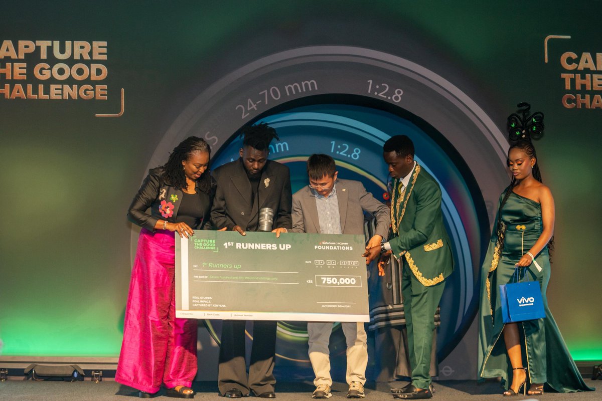 Ice_Queeeen's tweet photo. Congratulations to Philip Otieno on winning Silver in the Videography category, showcasing powerful storytelling through his lens. His creativity captures #CaptureTheGood, celebrates #CTGAwards and highlights Transforming Lives across Kenya. https://t.co/81nj0hDetG