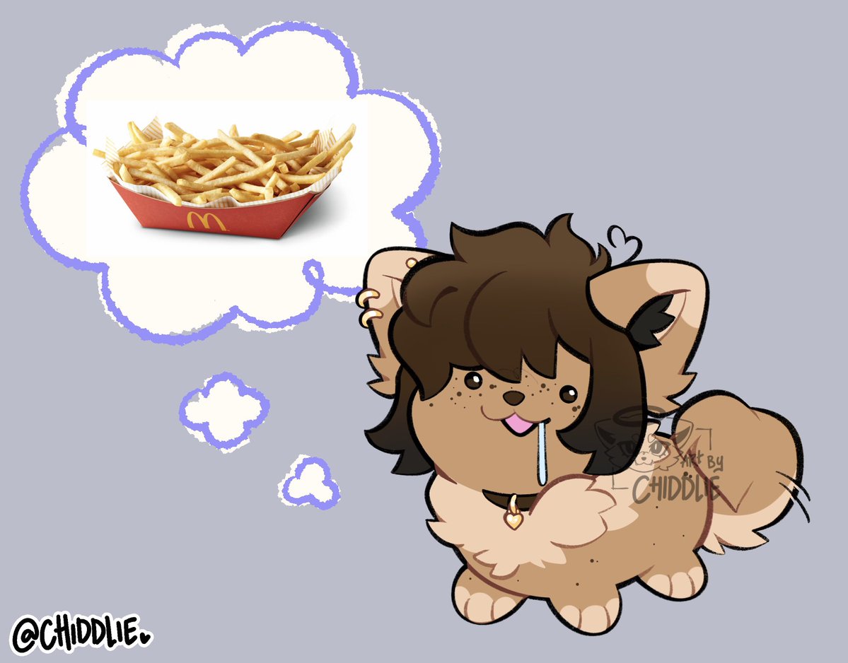 CookieSugarPaws's tweet photo. 🍪🍟 mmmm…fwench fwy 
🎨 by @chiddlie https://t.co/jYIJdGuJrX