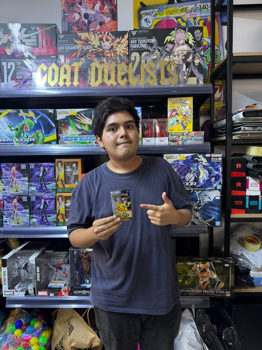 GOATDuelists's tweet photo. Ganador del torneo de Pokémon TCG realizado este sábado 26 de setiembre en GOAT Duelists.

#pokemon #tcg #trujillo #peru #GoatDuelists https://t.co/WIwcFnaHYj