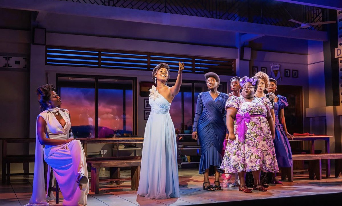 TimesSquareNYC's tweet photo. It’s OPENING NIGHT of School Girls on Broadway at Samuel J. Friedman Theatre in #TimesSquare! 👩🏿‍🤝‍👩🏾🎭🎟️ @MTC_NYC 

#SchoolGirlsBroadway #SchoolGirlsBway #Broadway #NYC https://t.co/zrYjFp6b4L