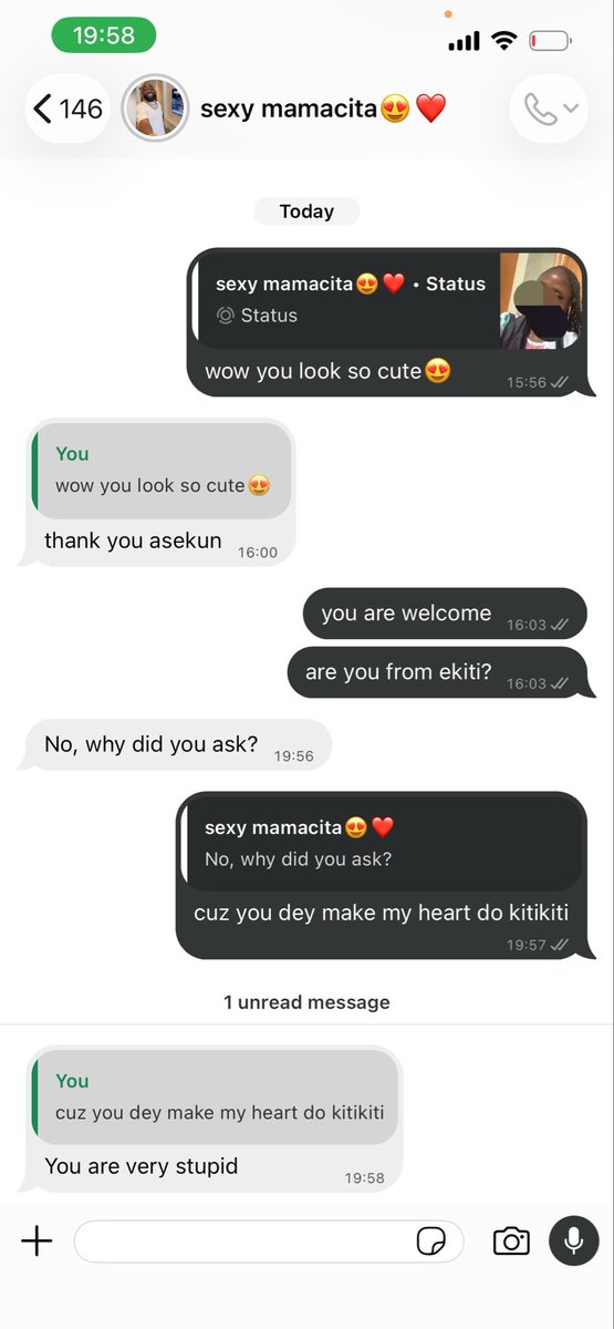 EngrAsekun's tweet photo. this rizz line no dey work again? https://t.co/TcyiagboKq
