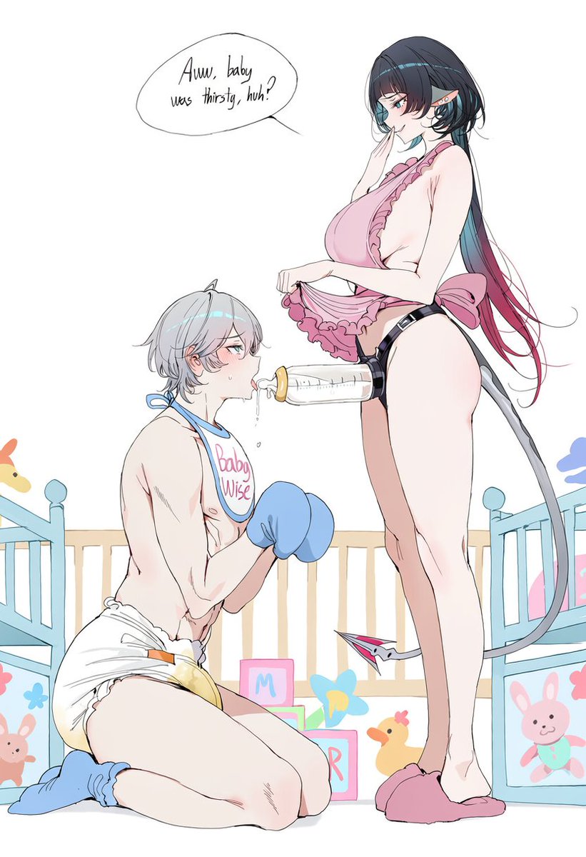 thereddestbabby's tweet photo. Good news is though, i got another easier comish after to do (or so i think) that I'm really looking forward to, so there'll probably be two diaper hypnos back to back from me. https://t.co/R8ASJOd6Rs