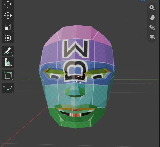 Soupwards's tweet photo. First time modeling a head… It’s reminding me of ultrakill https://t.co/SzJKQkdD1r