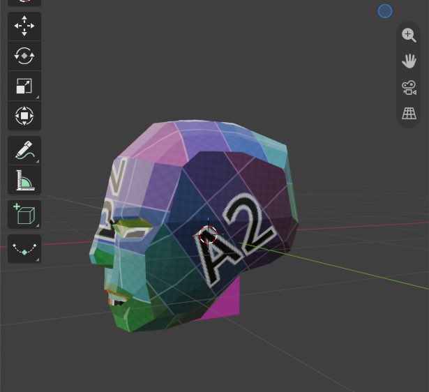 Soupwards's tweet photo. First time modeling a head… It’s reminding me of ultrakill https://t.co/SzJKQkdD1r