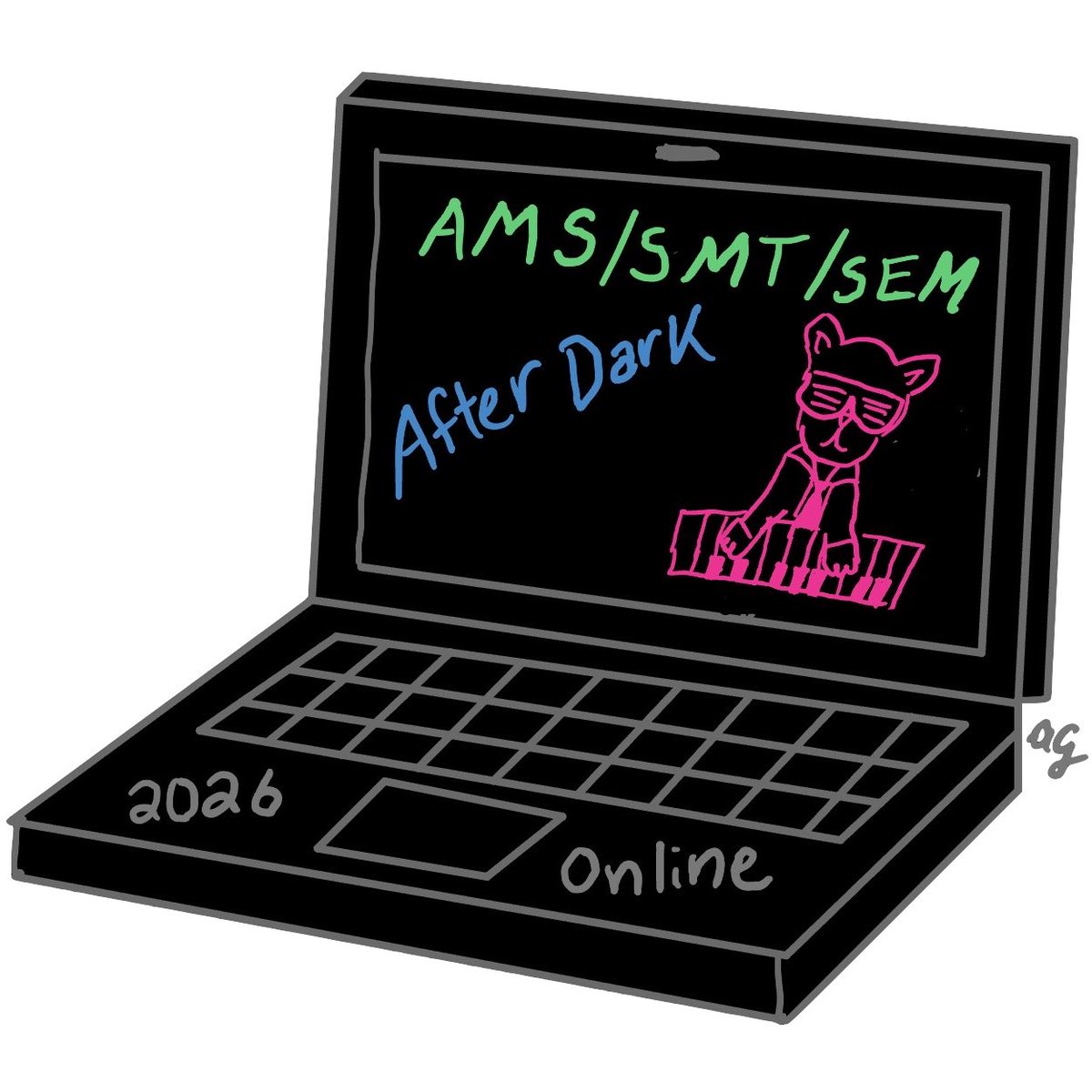 amsafterdark's tweet photo. AMS/SMT/SEM After Dark XI
Sat 21 Nov 2026
8pmEST https://t.co/Eye5kLOyIx
Call For Proposals: https://t.co/RB7djs32cq
Our annual comedy panel returns! Send ideas/proposals. If selected, give a 5–7 min talk—followed by what we hope is the most delightful Q&amp;A you’ve ever experienced https://t.co/sKVOGBeZAF