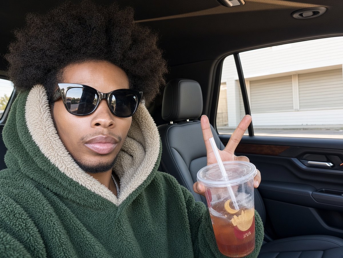 EZEKIELREVOUL's tweet photo. I was really #Livin in that #ChryslER doin #RideshaRE when the towed me. Same way they was #Livid when my #Driver pulled up tahoe, sweet tea, compliments that kept me RErollin. It was fun & games they was laughin & recordin. Ain't a Blemish on my skin ain't no way this N$#&A Homeless. 😎