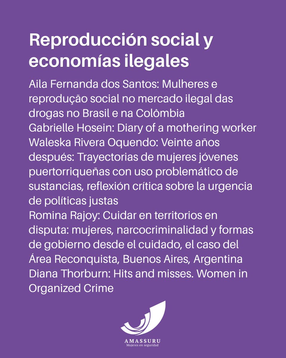 amassuru's tweet photo. en territorios atravesados por precariedad, ausencia estatal, violencia, deuda, consumo problemático y redes de cuidado. Estos textos proponen leer la narcocriminalidad no solo desde el delito, sino también desde las condiciones sociales que sostienen, empujan o atrapan a muchas https://t.co/JXzp7fSaKk