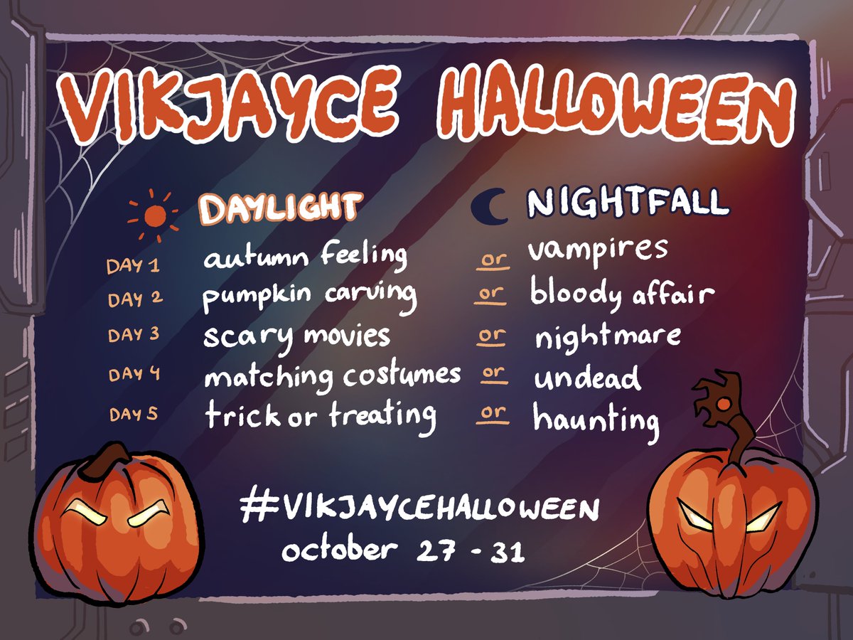 vkjchalloween's tweet photo. We hope you'll join us for our vikjayce halloween celebration next month! 🎃👻🔨🤖 #vikjaycehalloween https://t.co/A8jIGWZOjy