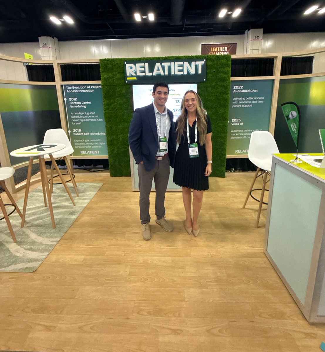 Relatient's tweet photo. We're at #MGMA2026, Booth #327 in San Antonio. Let's talk about what it looks like when AI handles the routine and your team handles the rest, without burning out the people you worked hard to keep. https://t.co/Pg9VgC5aNW https://t.co/zqSclbj8mM