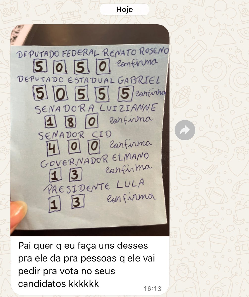 marayamelo's tweet photo. fazendo a campanha do gabriel biologia sem papel aí não tem a colinha física e minha irmã acabou de me mandar essa mensagem aqui deles lá num interiorzinho do ceará que eu chorei sério que lindo tudo tudo vale a pena https://t.co/4E77bu1R1U