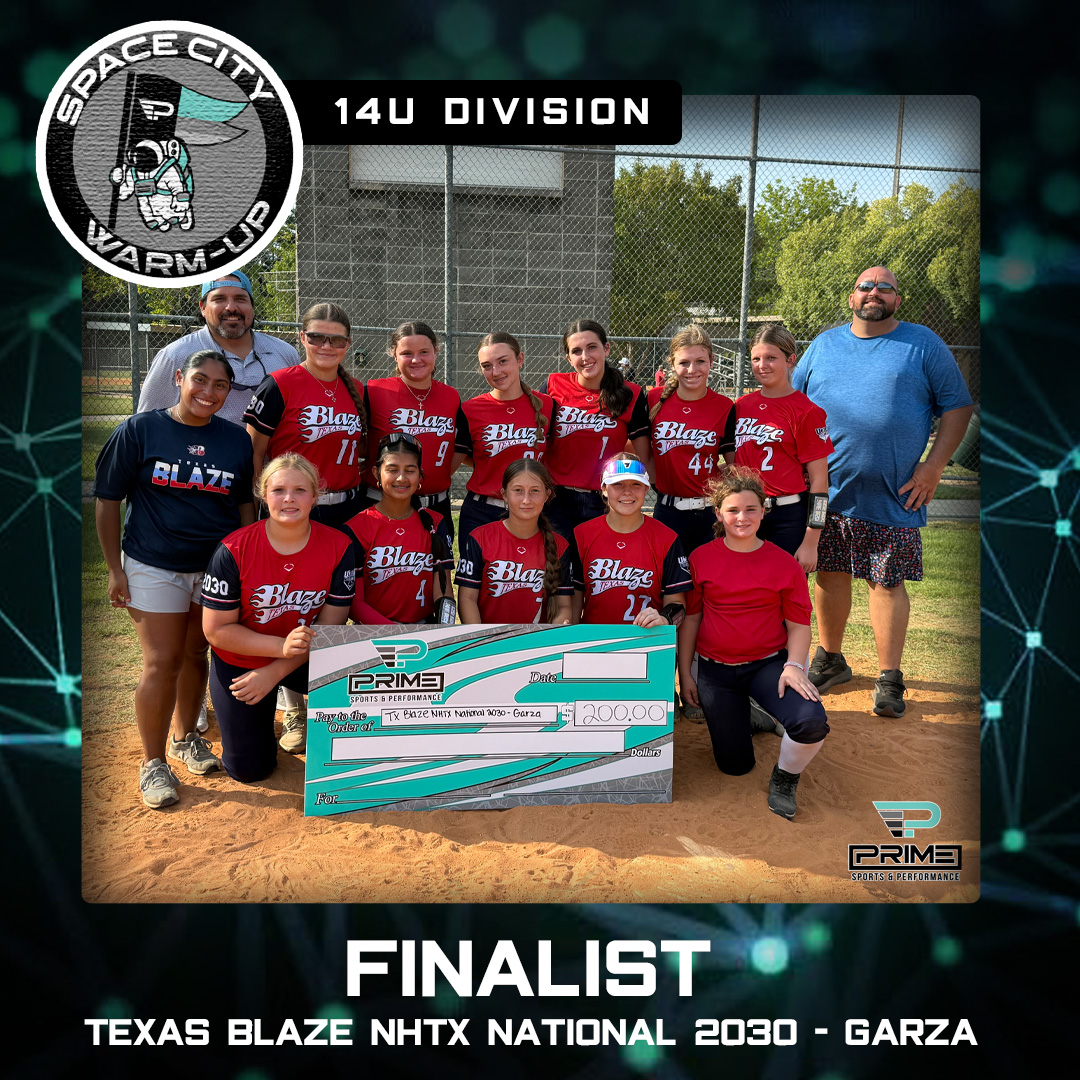 ProspectWireSB's tweet photo. Check out the Space City Warm-Up Champions and Finalist in the 12u and 14u division! #psp #PrimeEvents https://t.co/r3Om03ZcNP