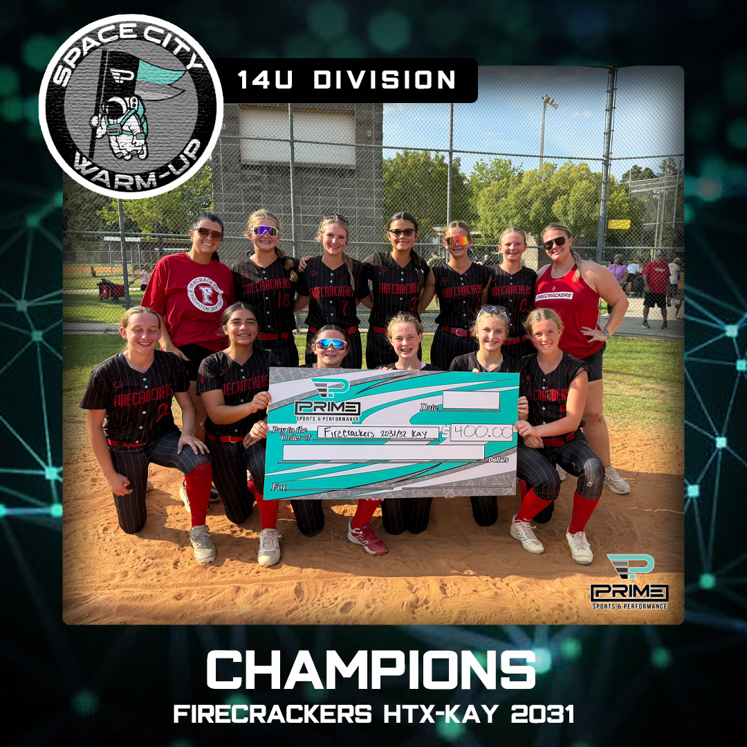 ProspectWireSB's tweet photo. Check out the Space City Warm-Up Champions and Finalist in the 12u and 14u division! #psp #PrimeEvents https://t.co/r3Om03ZcNP