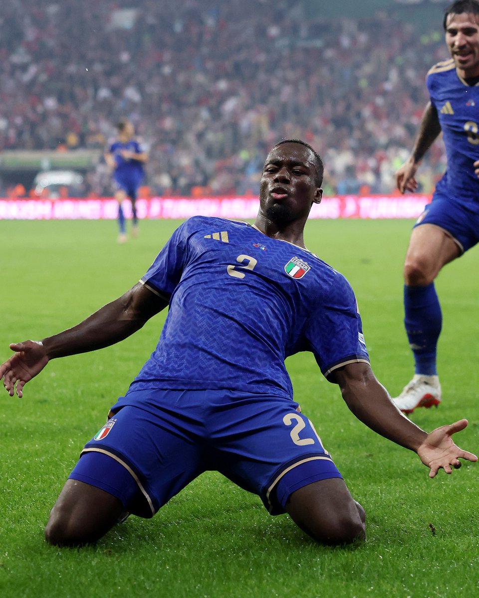 UEFAEURO's tweet photo. Michael Kayode debut goal ✨

#NationsLeague https://t.co/FXx0DGmrlv
