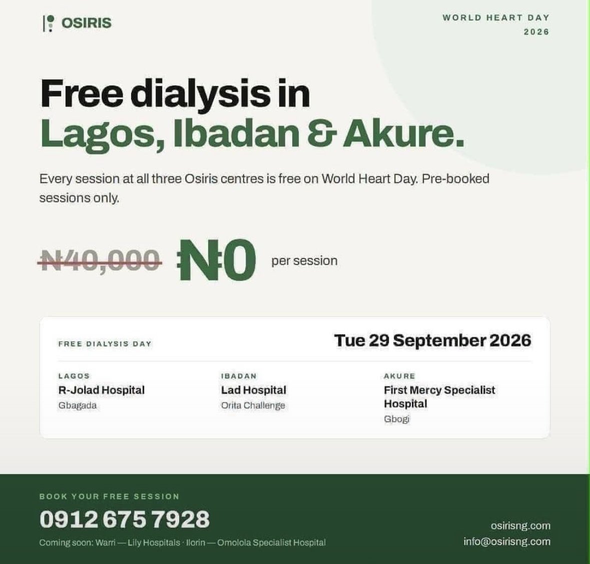 jonathanblavk's tweet photo. Someone on your CL might need this. ❤️
Kindly repost. You never know whose life it could help.
#WorldHeartDay https://t.co/E9cnvIAMrB