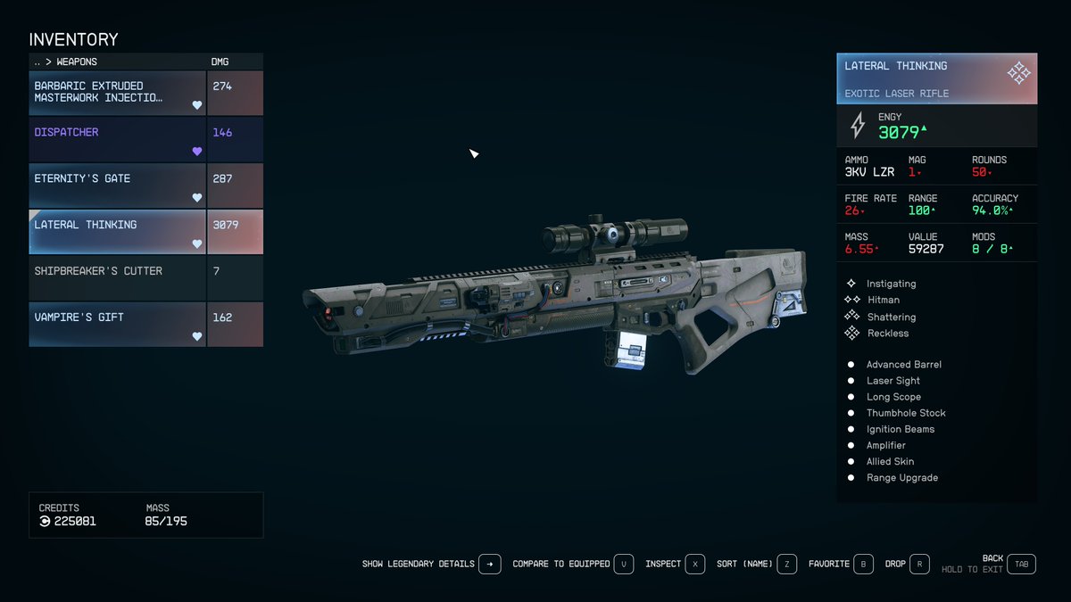 user_breach's tweet photo. @cereal_bzns @CaptCPU42 Brilliant shot. I'm always impressed by how you catch the reflections so well.

Love the MPG, although I changed mine to a sniper to solve the ammo issue.

Note: Damage numbers may vary depending on difficulty, this is for extreme. https://t.co/PwbMq1nfrl