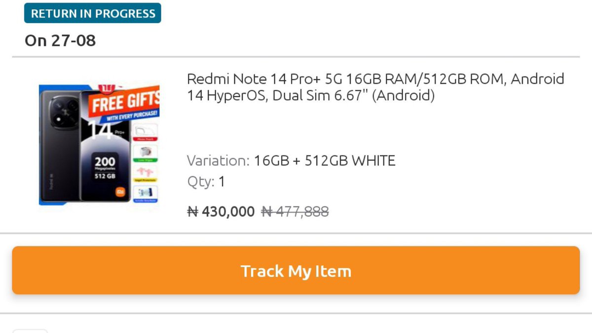 D_Vorte's tweet photo. @kunmigbenga @JumiaNigeria @kunmigbenga 

I have same issue 

And @JumiaNigeria are  yet to refund me my money https://t.co/8va0JxLqtF