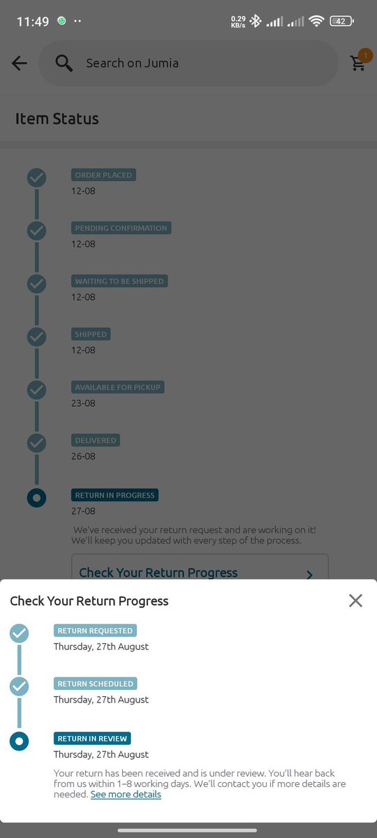 D_Vorte's tweet photo. @kunmigbenga @JumiaNigeria @kunmigbenga 

I have same issue 

And @JumiaNigeria are  yet to refund me my money https://t.co/8va0JxLqtF
