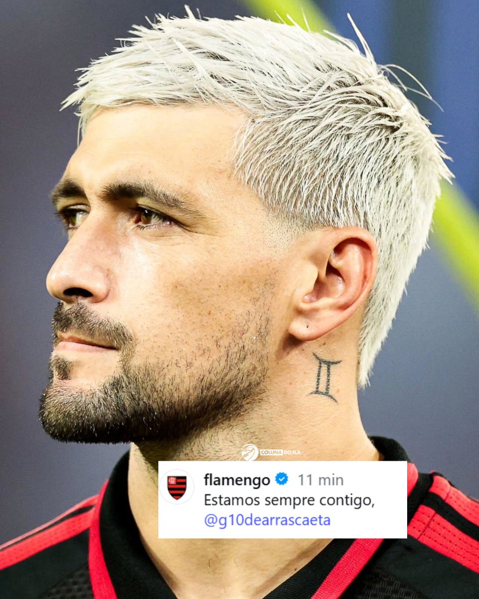 ColunadoFla's tweet photo. AGORA: Flamengo presta apoio a Arrascaeta após lesão. ❤️🖤 https://t.co/9ZIrmpp3Zc