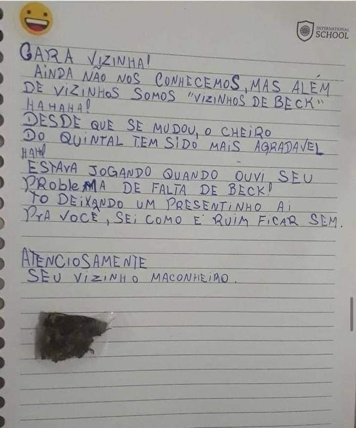 canabisbrasil's tweet photo. Vizinhança top emm https://t.co/vNk6R1rTfz