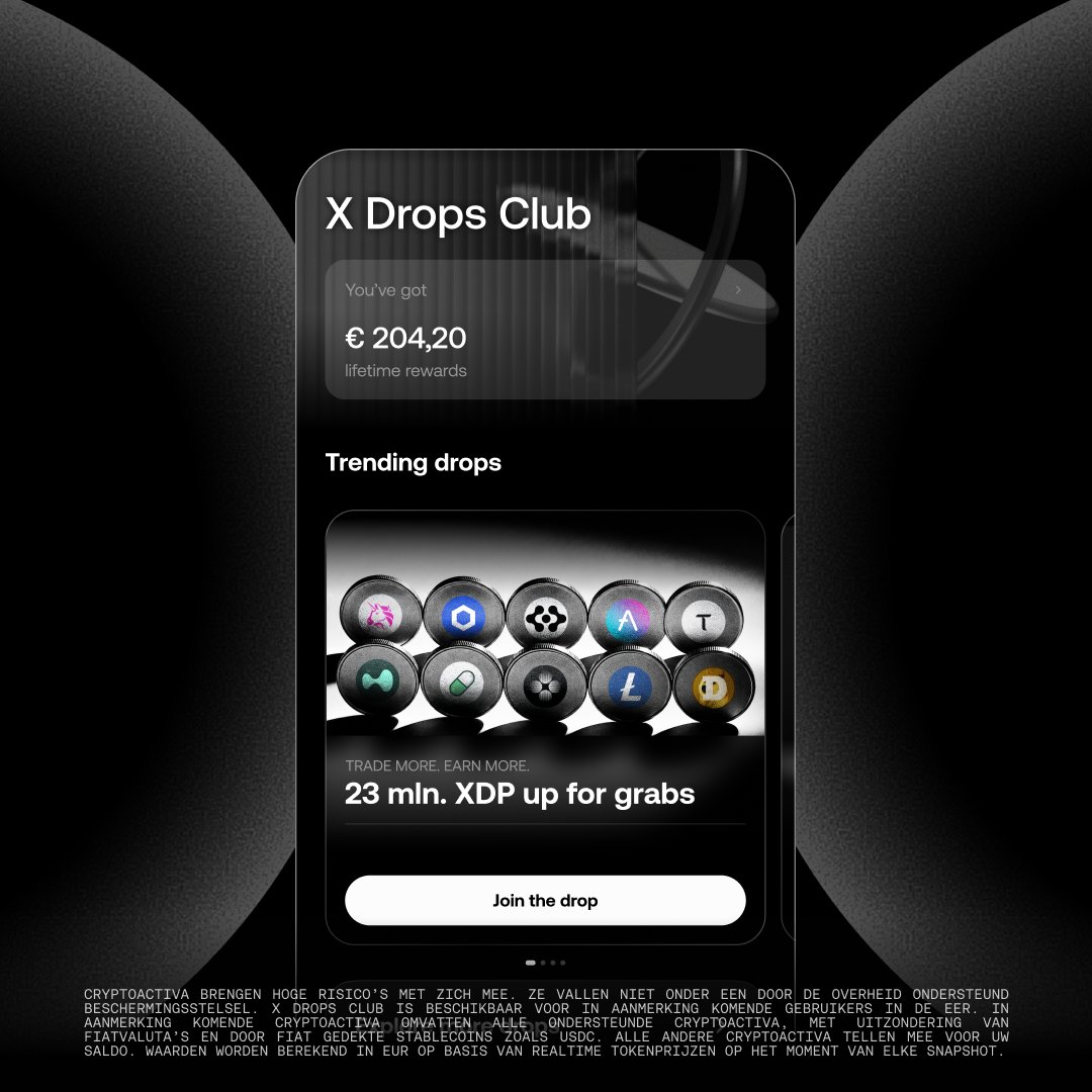OKXDutch's tweet photo. solana:DreUUoYL4SnmBaZpSmSqivuHvAS658eiF3r5SQjJ6PCs van @doppler_fi is nu live op OKX en X Drops Club 🪂

→ Verdien uit een pool van 23M XDP
→ Meld je aan en handel in deze crypto: solana:DreUUoYL4SnmBaZpSmSqivuHvAS658eiF3r5SQjJ6PCs, $HYPE, $TAO, $LINK, $PUMP, $UNI, litecoin:native, $DOGE, ethereum:0xaea46a60368a7bd060eec7df8cba43b7ef41ad85, $AAVE
→ XDP-handelsvolume krijgt een boost van 3x
Doe mee: https://t.co/cTJ8IEWPVU