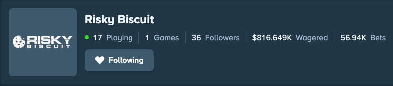 RiskyBiscuitgg's tweet photo. $500 GIVEAWAY – 5x $100 👀

🎁  RT + drop your Stake username
🍪  Follow Risky Biscuit on Stake 👇
https://t.co/qKuisThUk6

⏳  5 winners drawn at 500 followers https://t.co/UpUv8UqPO5