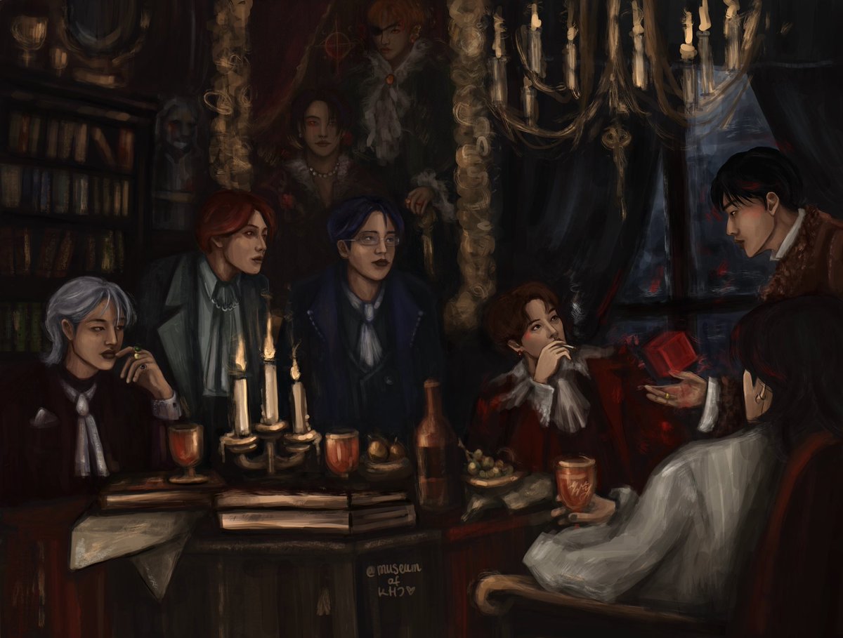museumofkhj's tweet photo. “the family meeting” • ateez 🕯️ https://t.co/FMOmE7l9Uf