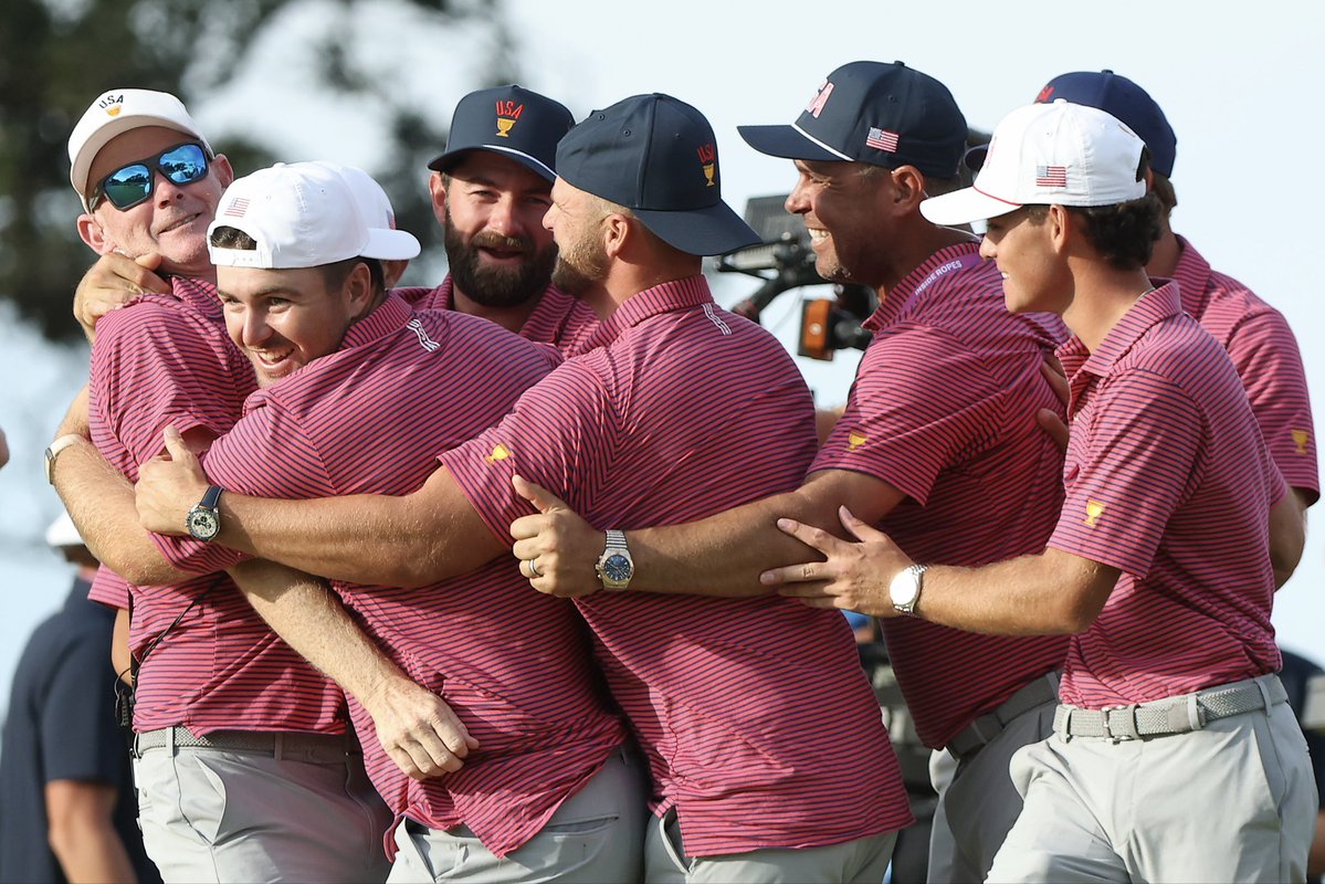 ChrisGotterup's tweet photo. Never a doubt. Never had more fun watching and playing golf with the best players and guys in the 🇺🇸. LFG. https://t.co/n0gWrA7eRB
