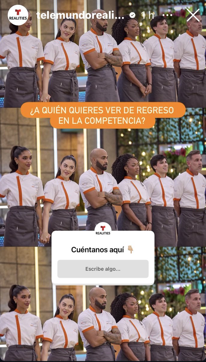 ElviaSantomi's tweet photo. Caramelo🍬👨🏾‍🍳💖
#TopChefVIP5 https://t.co/HpuMXoed7C