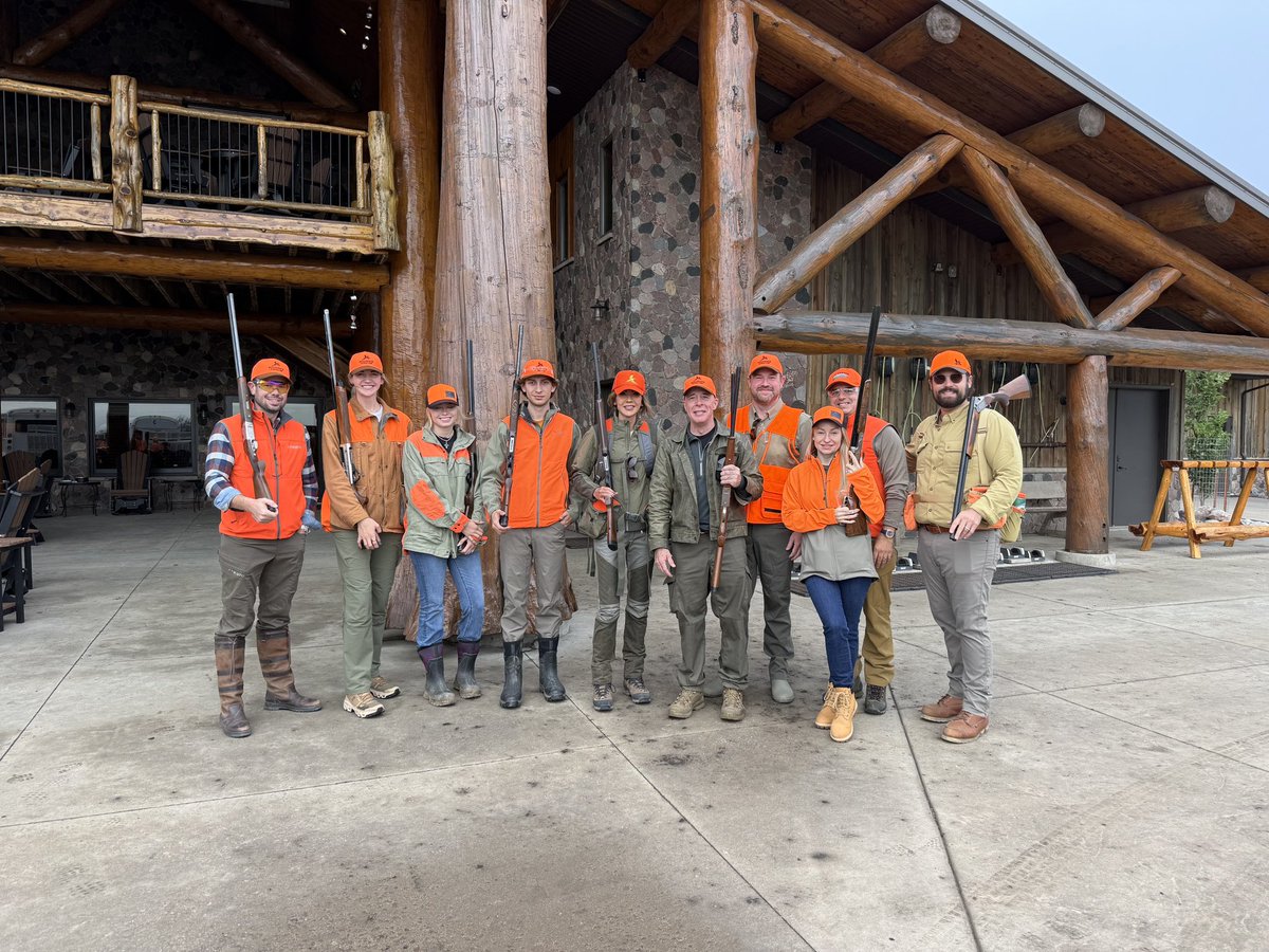 KristiNoem's tweet photo. Fantastic weekend at Paul Nelson Farms in South Dakota hunting with @pheasants4ever ! I became a dual patron member and am so proud to support such a strong conservation organization. https://t.co/Xu5vvPpo5Y
