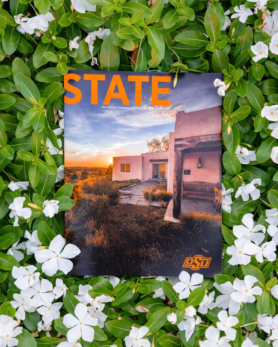 okstate's tweet photo. The newest edition of STATE has arrived!

Read about how the Cowboy Family is changing the world and how #okstate is living out its land-grant mission.

📖 OSU's official magazine: https://t.co/6MiEAHn92x

You'll find stories on:
🔶 Life-changing impact at the Doel Reed Center in Taos
🔶 How OSU transforms research into healthier communities and stronger industries
🔶 OSU Unified's All-Star Flag Football Team
🔶 And many more stories from around the #CowboyFamily

#TheCodeCalls