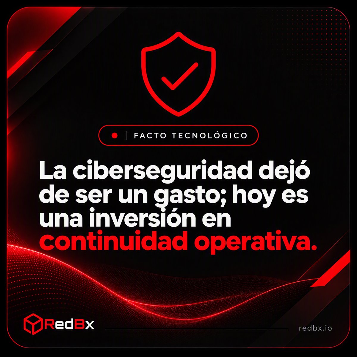 RedBxOficial's tweet photo. La ciberseguridad dejó de ser un gasto.

Hoy es una inversión en continuidad operativa.
Proteger la información también significa proteger procesos, servicios y la capacidad de seguir operando.
#Ciberseguridad #Tecnologia #RedBx https://t.co/fgQ8XsspLm