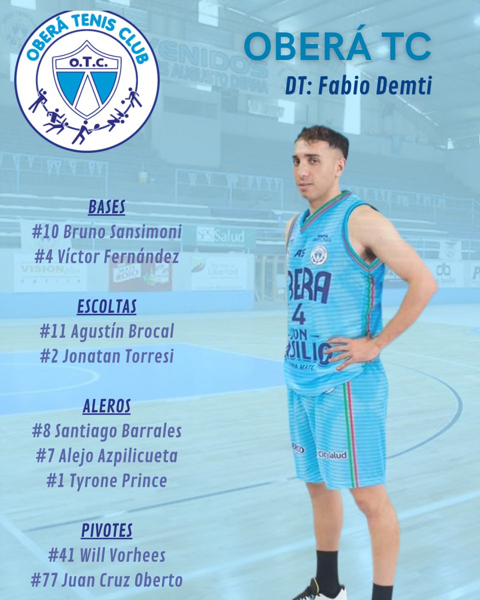 Javiluch4's tweet photo. @LigaNacional @TyCSports @GyECR @LanusBasquet @ManuAnglese @pablofavarel @basquetpass_arg @Penaroloficial @Leandroramella @Argentino_junin @CapelliAdrian @ferrobasquetok @fedetrico9 @CSM_Corrientes @gatorevidatti @InstitutoACC @coachgonzalez13 @OlimpicoLB @leocosta @basquetplatense @DSports @regatasdectes @LMVILLAGRAN @AAQuimsa @LucasVictorian8 @LaUdeFormosa @guillenarvarte A pedido de @Fatguru3 que valoró el laburo, los  equipos que faltan

Tres que se armaron para estar arriba

@BasquetBocaJrs de @CasalanguidaN y su potente plantel

@Atenas_oficial histórico liderado por Leo Gutiérrez

@OberaTenisClub de Fabio Demti recargado con Ty Prince https://t.co/yeVc020fyb