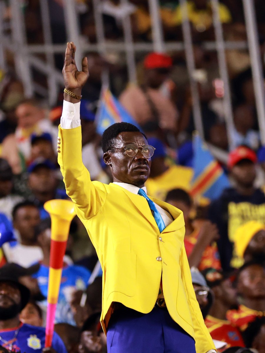 CAF_Online's tweet photo. Never not present. 🇨🇩🩵

#TotalEnergiesAFCON2027 https://t.co/3OfTt6ELZX