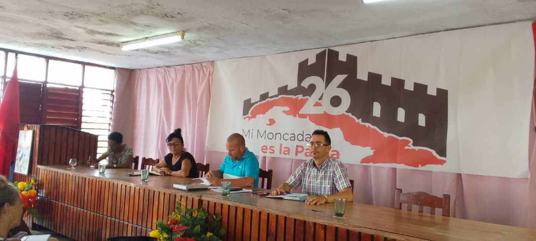 Intendente35933's tweet photo. 🔊Con la presencia de los Cuadros Centros de las organizaciones políticas y de masas, los Secretarios Generales de las organizaciones de base del Partido y los Directores de entidades administrativas, celebró el CM-PCC en #Taguasco el 66 Aniversario de la creación de los CDR 🇨🇺. https://t.co/mRDCakUJMC